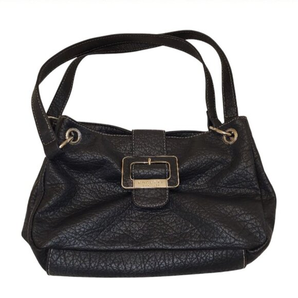 Rosetti Handbags - Rosetti Black Pebbled Vegan Leather Handbag Purse